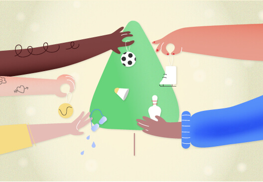 Weihnachtliches Sujet